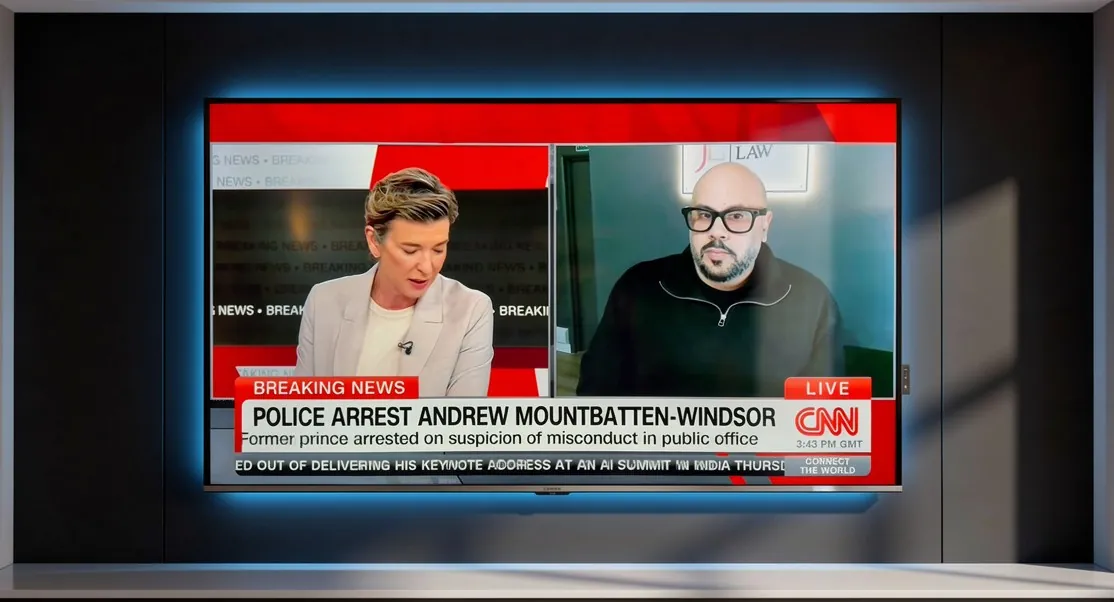 Simarjot Judge live on CNN International with Becky Anderson