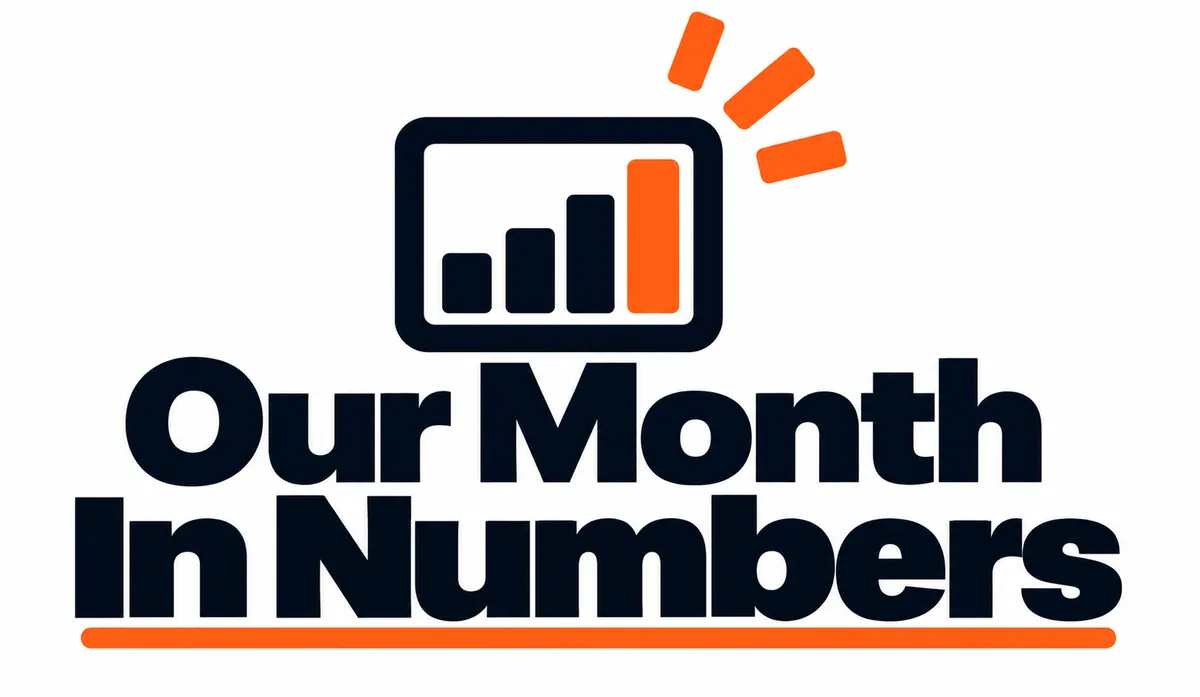 Our Month in Numbers
